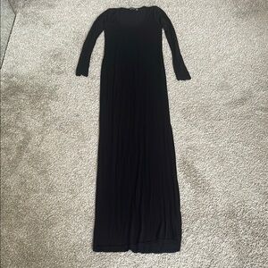 Boohoo Long Sleeve Maxi Dress
